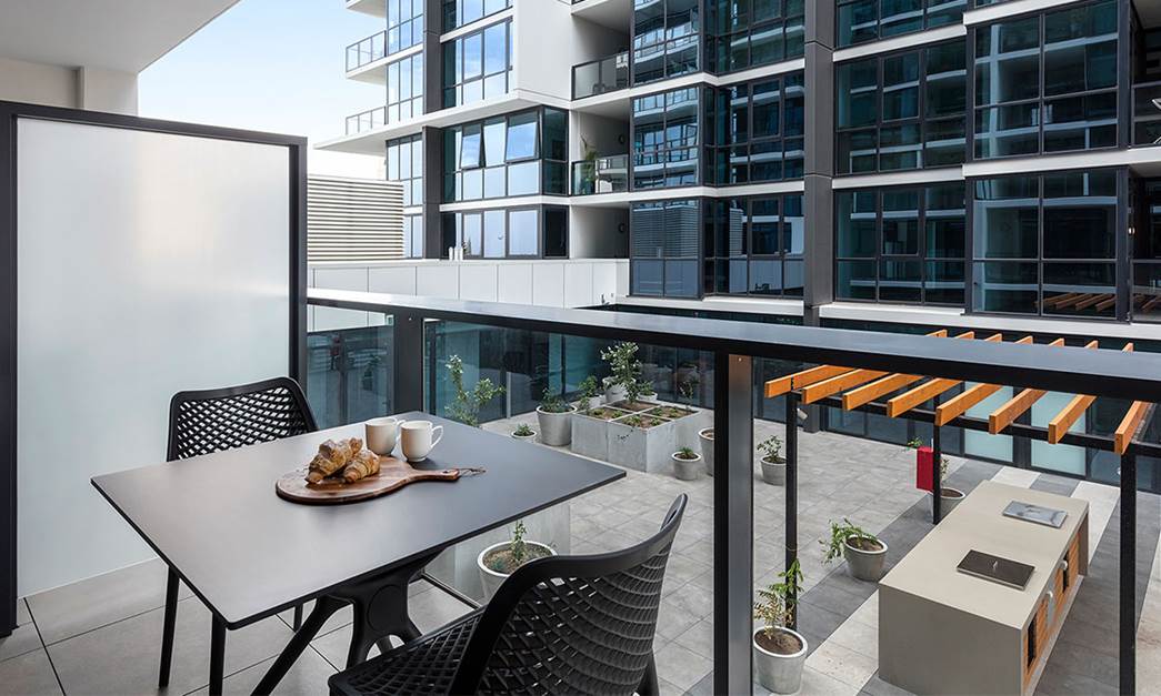 Avani Room Balcony View at Avani Adelaide Residences