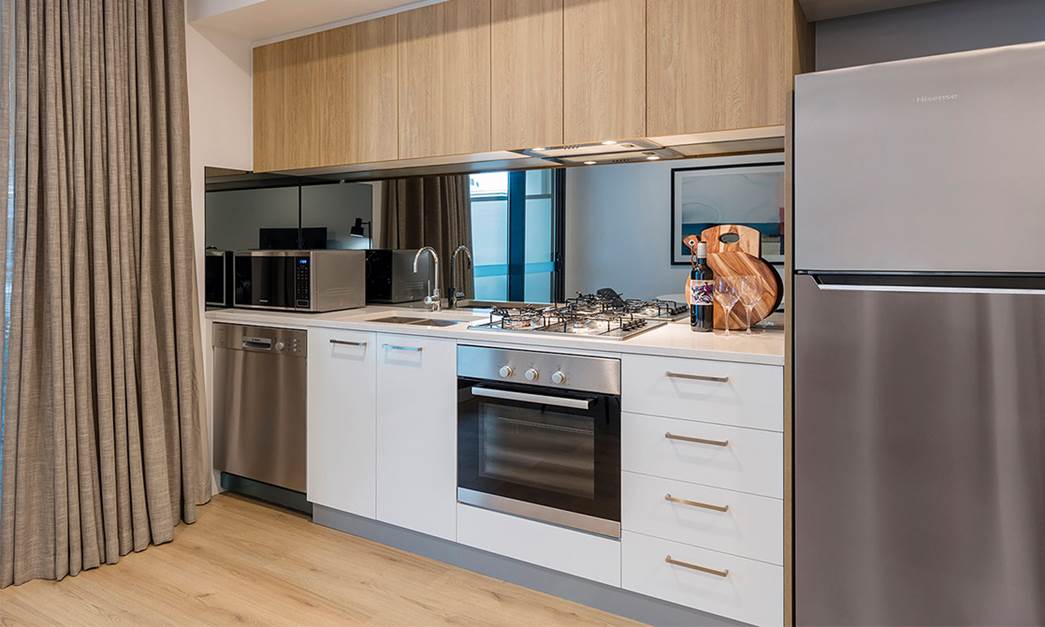 Fully equipped kitchen