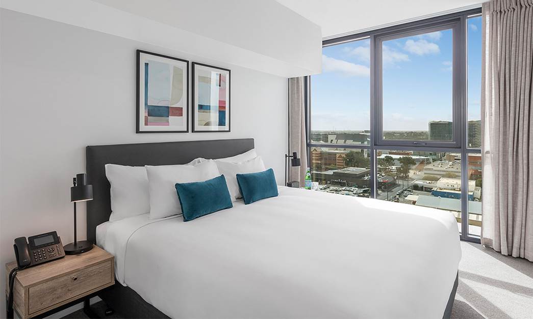 One of Two bedrooms equipped with King and Queen Size beds