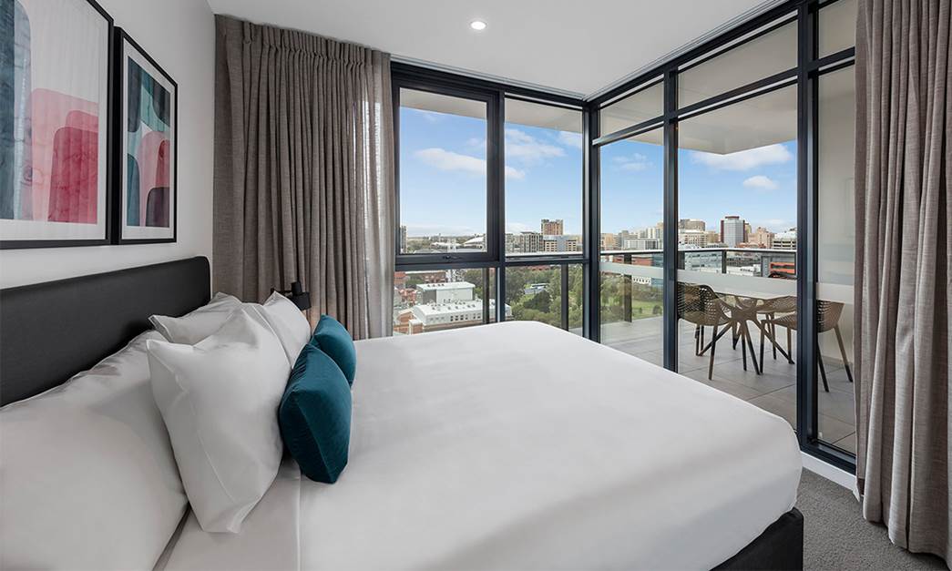 One of Two bedrooms equipped with King and Queen Size beds