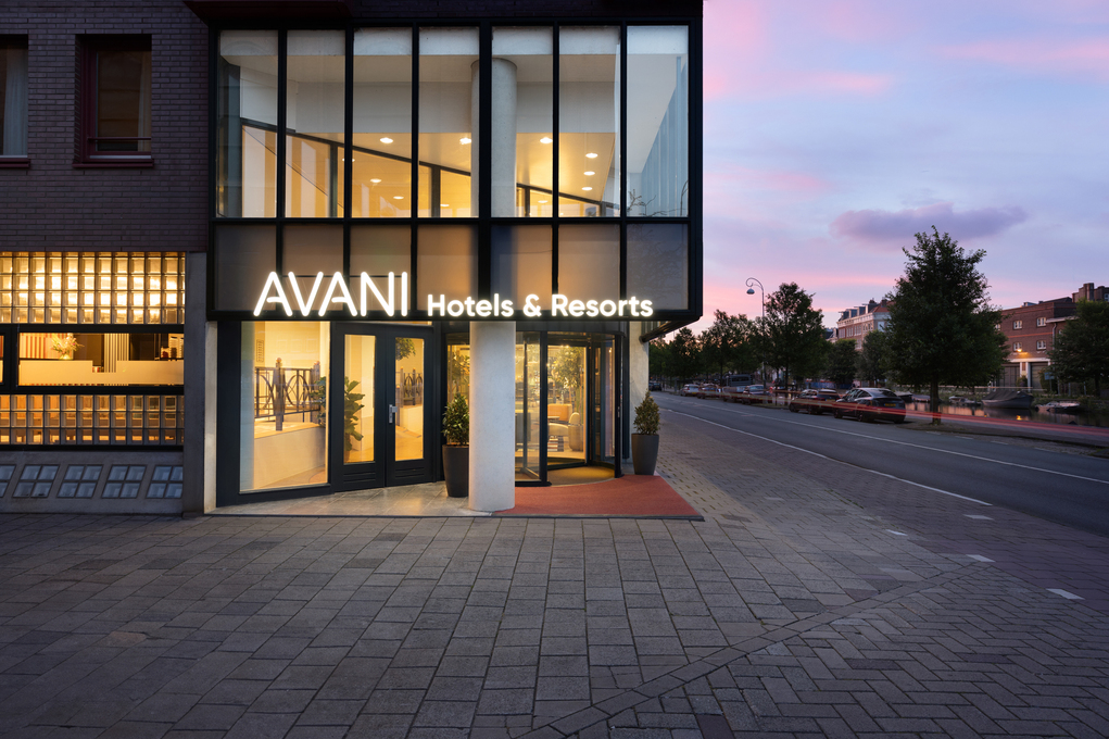 Front of Avani Museum Quarter Amsterdam Hotel