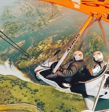 Microlight Victoria Falls