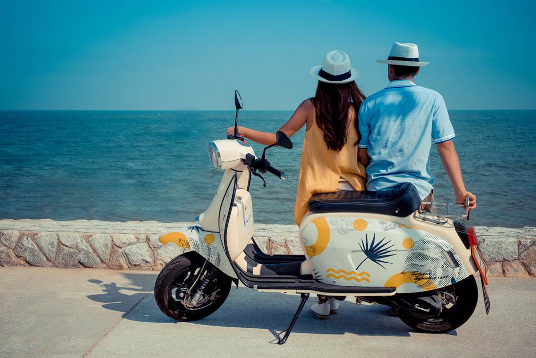 When the Road Calls: A Fleet of Classic British Scooters Transports Avani+ Resort Guests to Parts Unknown
